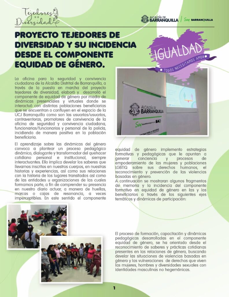 portada — componente equidad genero
